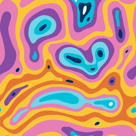 Biological seamless pattern. Abstract background.のイラスト素材