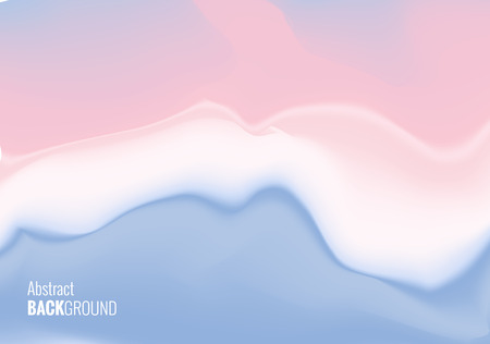 Abstract liquid coast background. Romantic cover templateのイラスト素材