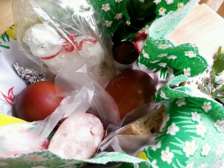 Easter basketの素材