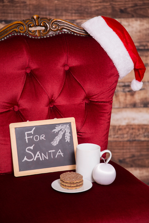 Christmas chairの写真素材