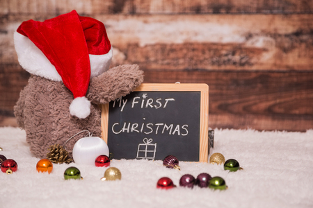 My first Christmasの写真素材