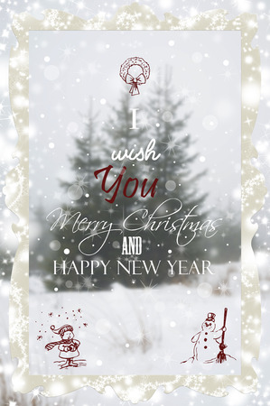 Merry Christmasの写真素材