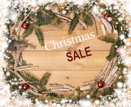 Christmas saleの写真素材