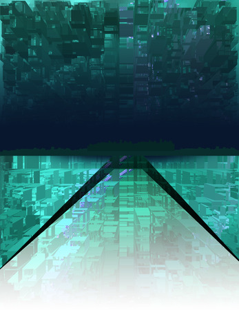 square emboss abstract backgroundの写真素材