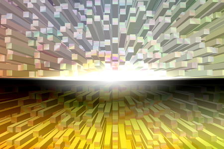 square emboss abstract backgroundの写真素材