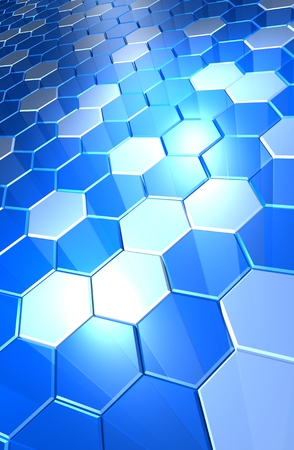 Abstract hexagon background.の写真素材