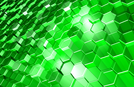 Abstract hexagon background.の写真素材