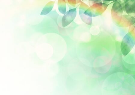 Wood leak day early summer background illustrationの写真素材