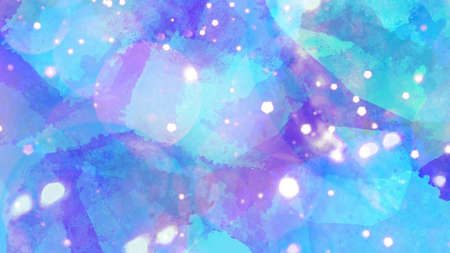 Cool glitter background illustration in blueの写真素材