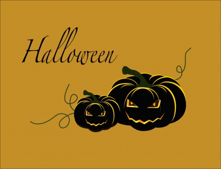 Halloween pumpkinのイラスト素材