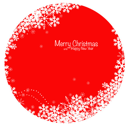 Merry Christmas and Happy New Year backgroundのイラスト素材