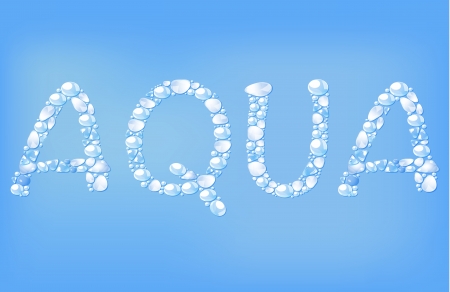 Vector illustration of a water drop on a light backgroundのイラスト素材