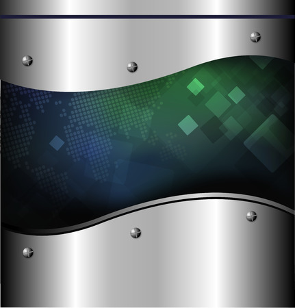 Abstract background, metallic silver, vector のイラスト素材