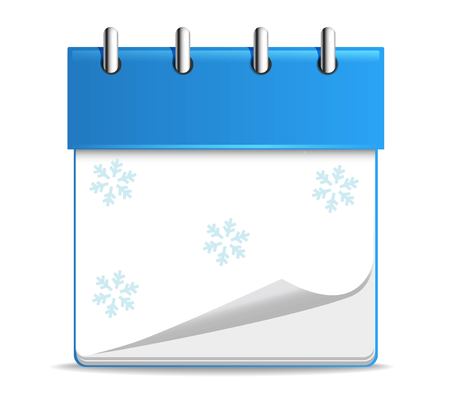 Vector colorful christmas advent calendar list with santaのイラスト素材