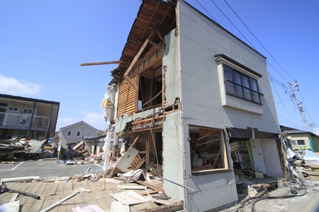 the Great East Japan Earthquakのeditorial素材