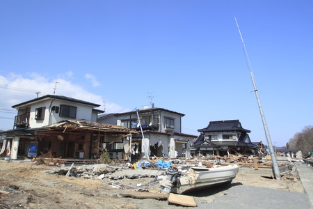 the Great East Japan Earthquakのeditorial素材