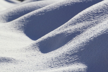 snowfield in Japanese winterの写真素材