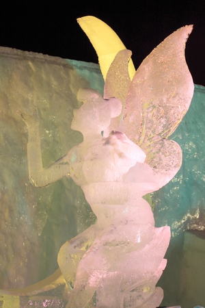 Japanese snow festivalsのeditorial素材