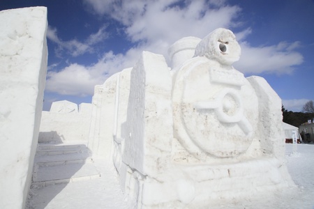 Japanese snow  festivals