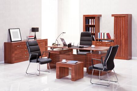 VIP office furniture in the interiorの写真素材