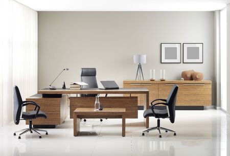 VIP office furniture in the interiorの写真素材