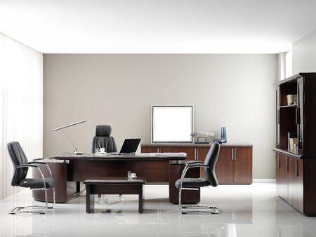 VIP office furniture in the interiorの写真素材