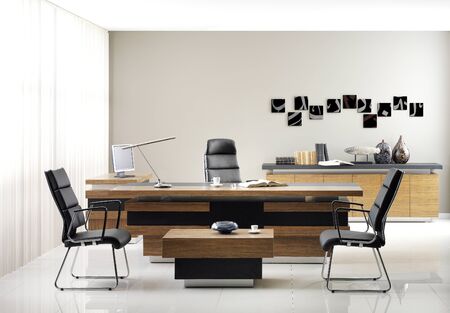 VIP office furniture in the interiorの写真素材
