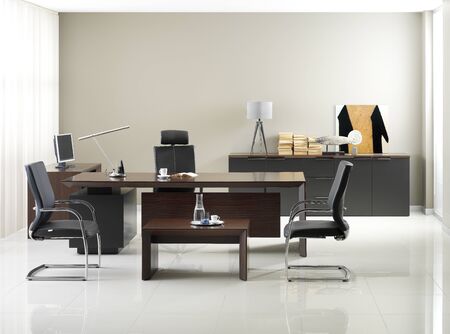 VIP office furniture in the interiorの写真素材