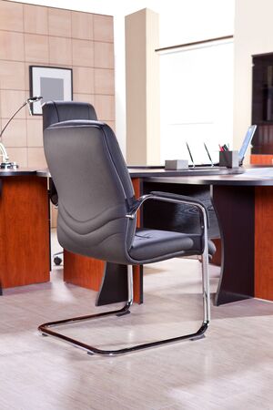 Office furniture in the interiorの写真素材