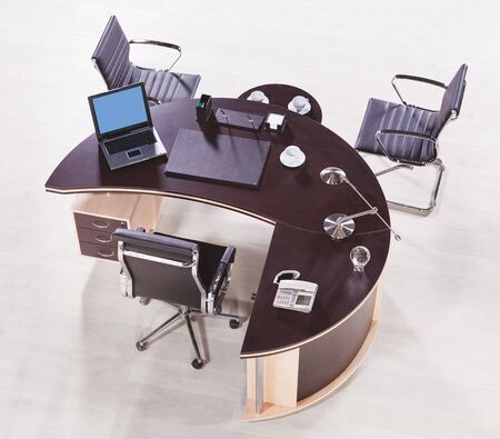 VIP office furniture top viewの写真素材