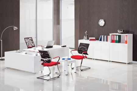 Office furniture for managerの写真素材