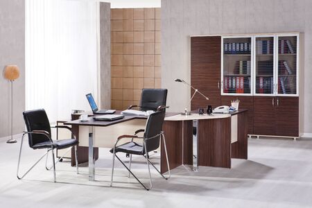 Office furniture for managerの写真素材