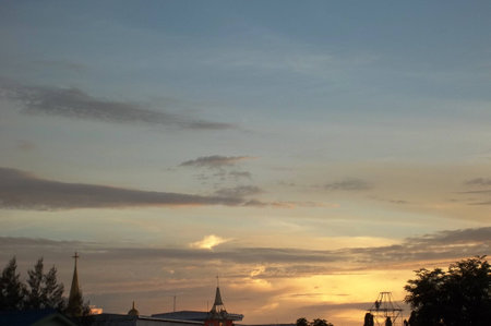 eveningの写真素材