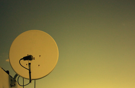 Satellite dishの写真素材