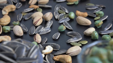 nuts nut isolated Cerealの写真素材