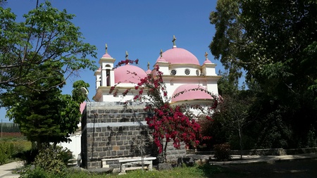 Greek Orthodox Church - Capernaum, Israelの素材