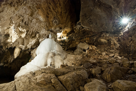 Tarn lod cave ,Kanchanaburi ,Thailand