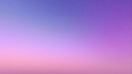 Beautiful gradient sky showcasing gentle shades of purple and pink at dusk, creating a tranquil atmosphere perfect for backgrounds, wallpapers, or creative projects.の素材