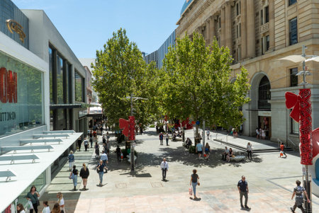 pictures of Perth city in western australiaのeditorial素材