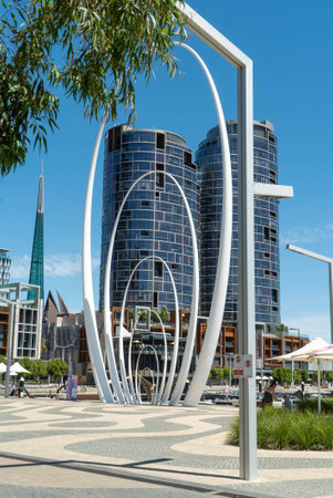 pictures of Perth city in western australiaのeditorial素材