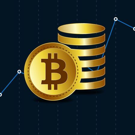 Cripto currency logo coins: Monero, Bytecoin, Stratis, Dash, Litecoin, Nem, Ripple, Ethereum, Bitcoin. Vector set for apps and websitesのイラスト素材