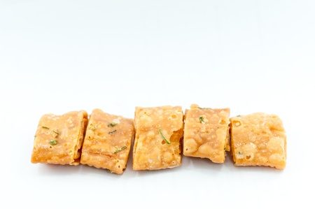 thai dessert , Thai sweetmeat made of flour, coconut milk and egg 