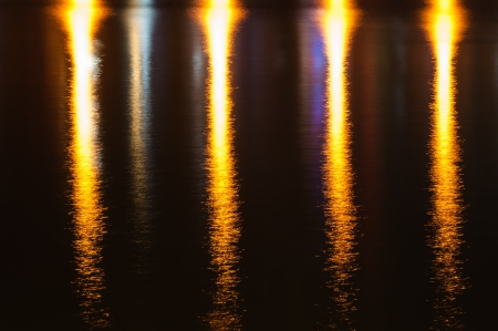 Colorful water reflection pattern for backgrounds and fills の写真素材