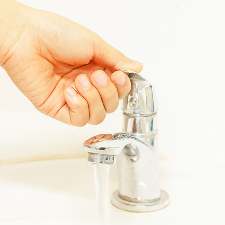 Water savingの写真素材