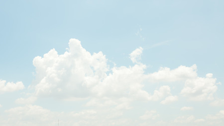 Blue skyの写真素材