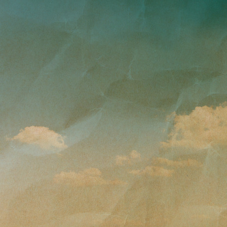 vintage background with skyの写真素材