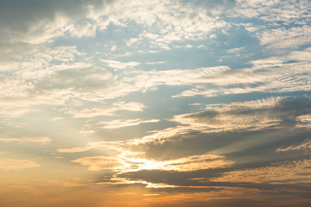 sunset sky background