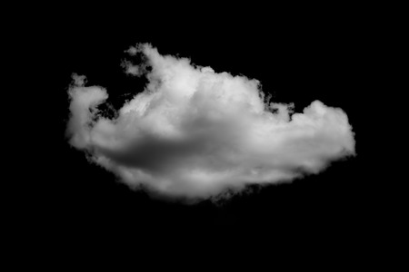 clouds on black backgroundの写真素材