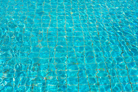 Blue pool water background