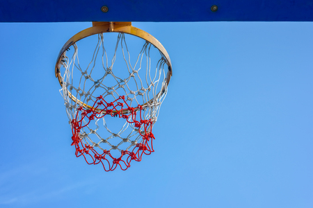 basketball hoopの写真素材